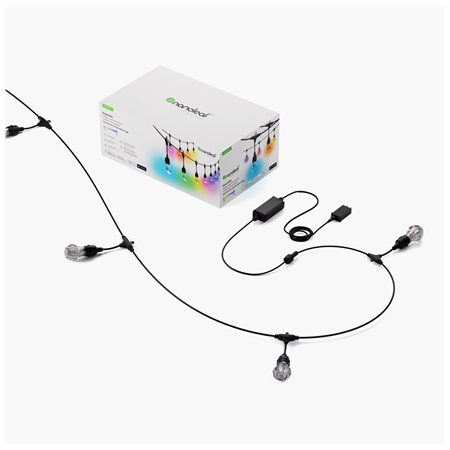 Nanoleaf Essentials Matter Smart Multicolour Outdoor String Lights Starter Kit 30m | 16M+