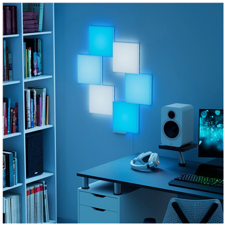 Nanoleaf Blocks Big Squares Starter Kit (6 Panels) | 16M+ colours