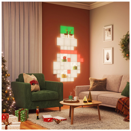 Nanoleaf Blocks Big Squares Starter Kit (6 Panels) | 16M+ colours