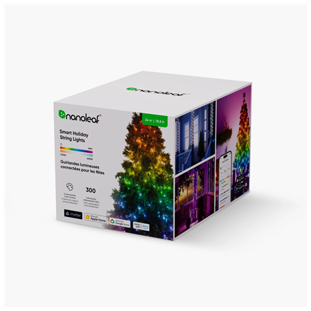 Nanoleaf Smart Holiday String Lights 24m 300 LEDs | 18 W | 16M+