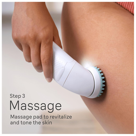 Braun | Epilator | Silk-épil SE7-081 | Operating time (max) 40 min | Number of power levels 1 | Wet & Dry | White