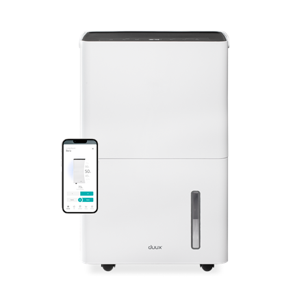 Duux Smart Dehumidifier | Bora | Suitable for rooms up to 40 m² | Water tank capacity 4 L | White
