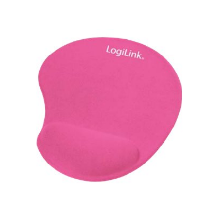 Logilink Mouse Pad | ID0027P | 220 x 220 x 30 mm | Pink
