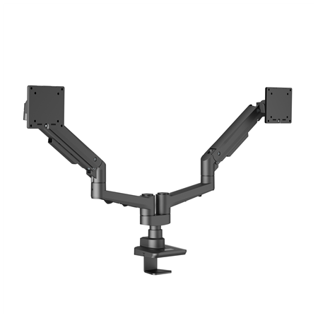 EDBAK Desk Mount | DMV02 Dual Swing Arm | Height adjustment, Tilt | 19-35 " | Maximum weight (capacity) 20 kg | Black