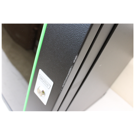 SALE OUT. DIGITUS 9U wall mounting cabinet, Unique 509x600x450 mm, color black (RAL 9005) | SALE OUT. SALE OUT. Digitus | Wall M