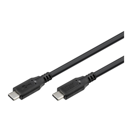 Goobay USB-C Cable, USB 3.2, 100 W, 10 Gbit/s, Power Delivery, 0.5 m | 74199