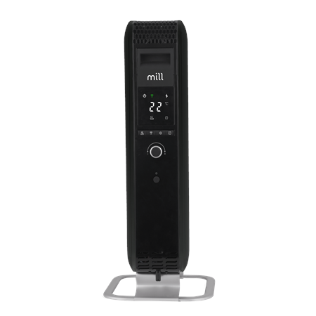 Mill | Heater | OIL1500WIFI3 Gentle Air | Oil Filled Radiator | 1500 W | Suitable for rooms up to 22 m² | Black