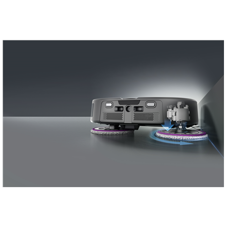 Midea Robot Vacuum Cleaner | V15 | Wet&Dry | 5200 mAh | Dust capacity 3 L | 16200 Pa | Black