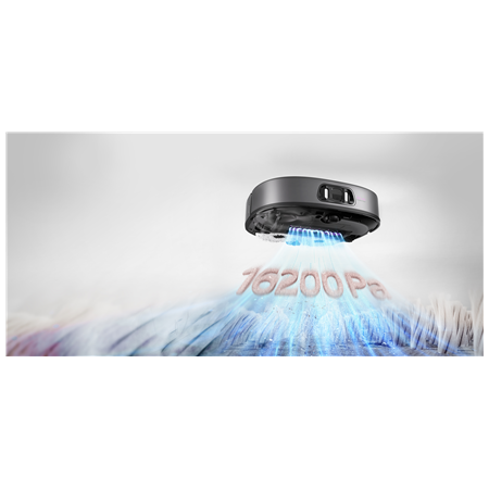 Midea Robot Vacuum Cleaner | V15 | Wet&Dry | 5200 mAh | Dust capacity 3 L | 16200 Pa | Black