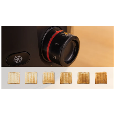 Bosch Compact Toaster | TAT2M123 MyMoment | Power 950 W | Number of slots 2 | Housing material Plastic | Black