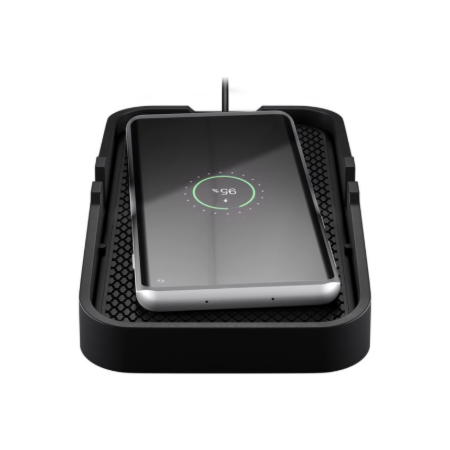 Goobay 60471 Wireless Vehicle Fast Charger 15 W, Black | Goobay