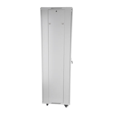 SOMI Networks | 42U, 19″ Freestanding Cabinet | 42U-60/80NACP | Gray | Max Load 800kg; Removable and Lockable Side Panels; Perfo