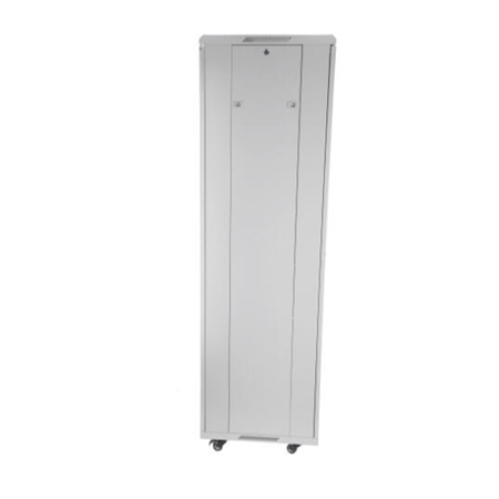 SOMI Networks | 42U, 19″ Freestanding Cabinet | 42U-60/80NACP | Gray | Max Load 800kg; Removable and Lockable Side Panels; Perfo