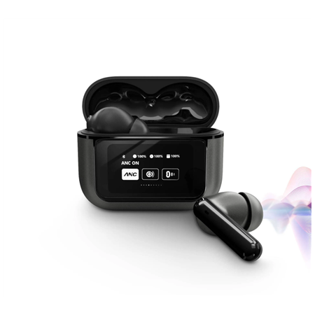 Energy Sistem True Wireless Earphones | Icon Series | Built-in microphone | Bluetooth | ANC | Graphite