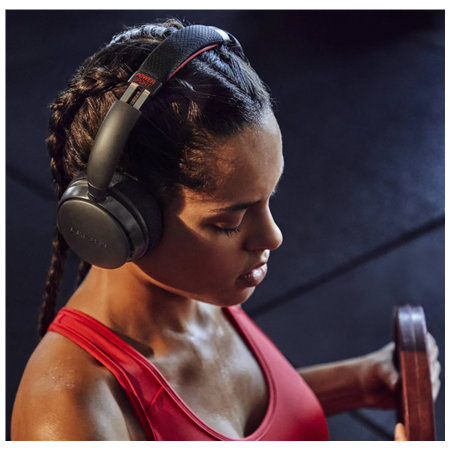 Energy Sistem Headphones | Power Sport | Built-in microphone | Bluetooth | Black/Red