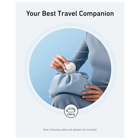 Anker MagGo Wireless Charging Station (3-in-1, Foldable Pad), White