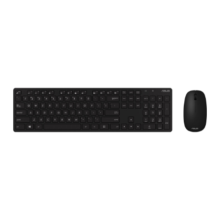 Asus W5000 | Keyboard and Mouse Set | Wireless | US | Black