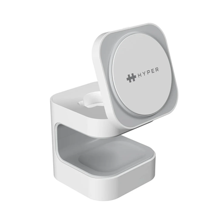 Hyper Hyperjuice Qi2 3-in-1 Magnetic Charging Stand