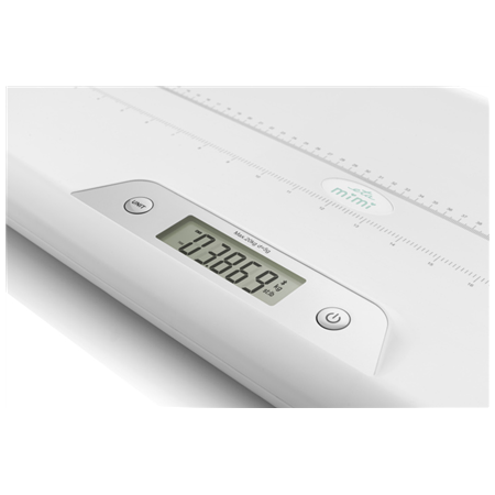ETA Baby Scale | ETA730690000 MIMI | Maximum weight (capacity) 20 kg | Accuracy 5 g | White