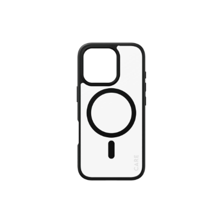 CARE Flagship Case | Back cover | Apple | iPhone 16 PRO | Recycled plastic | Black | MagSafe