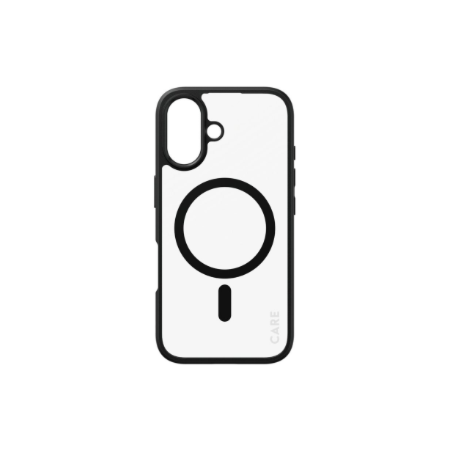 CARE Flagship Case | Back cover | Apple | iPhone 16 | Recycled plastic | Black | MagSafe