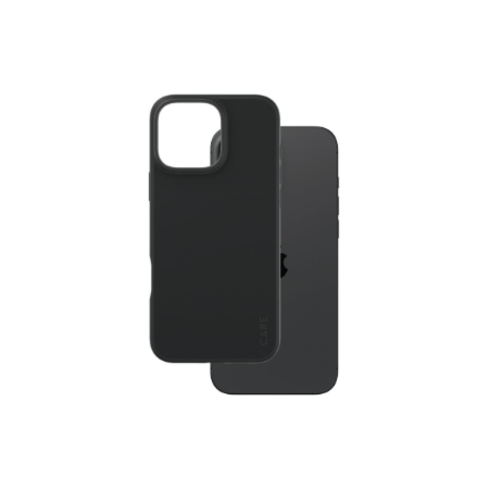CARE Fashionable Case | Back cover | Apple | iPhone 16 Pro Max | Recycled plastic | Black