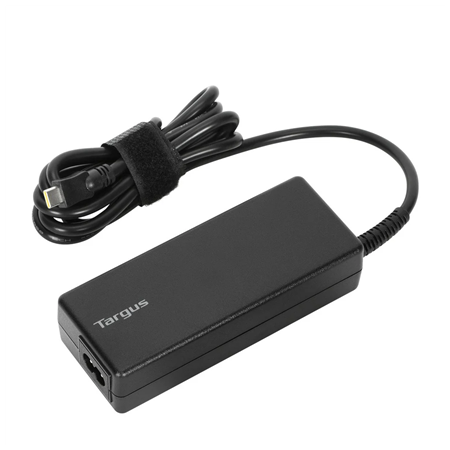 Targus | 100 W USB-C PD Charger - For Laptops or Power Pass-Thru Docks | APA108EU