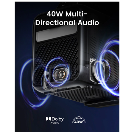 Anker Nebula Mars 3 | Full HD (1920x1080) | 1000 ANSI lumens | Black | Wi-Fi