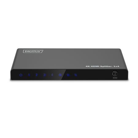 Digitus 4K HDMI Splitter, 1x4 | DS-55337 | Black
