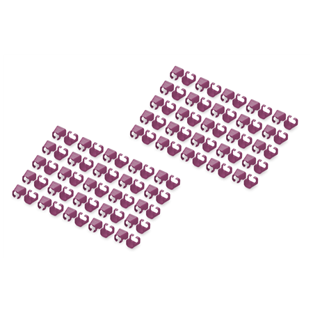 Digitus | Color clips for Patch cable | A-CC-MG | Magenta