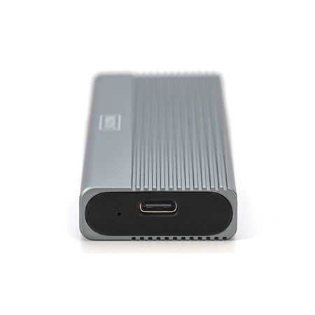 Digitus USB M.2 hard disk enclosure, SSD, external, SATA, 6Gbps, USB 3.1 Gen2 | DA-71154