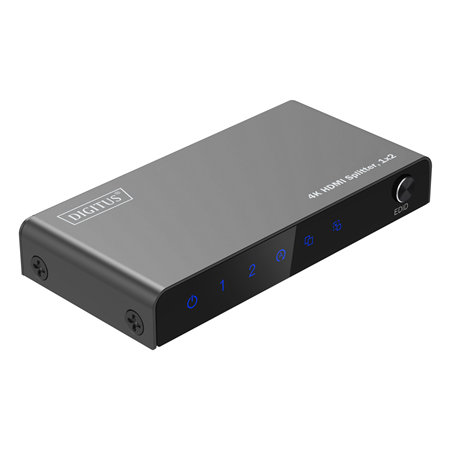 Digitus 4K HDMI Splitter, 1x2 | DS-55336 | Black