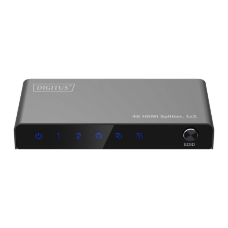 Digitus 4K HDMI Splitter, 1x2 | DS-55336 | Black