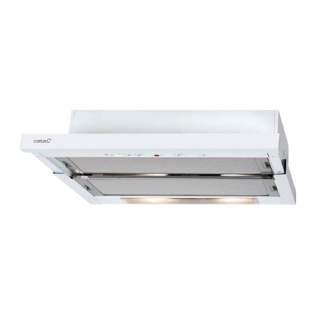 CATA Hood | CAMPANA TF-5260 WH /L | Telescopic | Energy efficiency class D | Width 60 cm | 325 m³/h | Slider | LED | White
