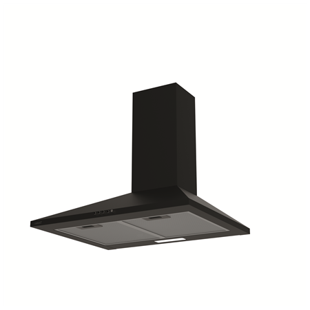 CATA Hood | VK 6000 BK | Wall mounted | Energy efficiency class A | Width 60 cm | 395 m³/h | Mechanical | LED | Black
