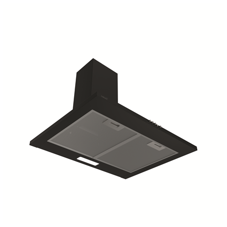 CATA Hood | VK 6000 BK | Wall mounted | Energy efficiency class A | Width 60 cm | 395 m³/h | Mechanical | LED | Black