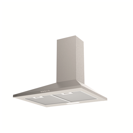 CATA Hood | VK 6000 X | Wall mounted | Energy efficiency class A | Width 60 cm | 395 m³/h | Mechanical control | LED | Inox