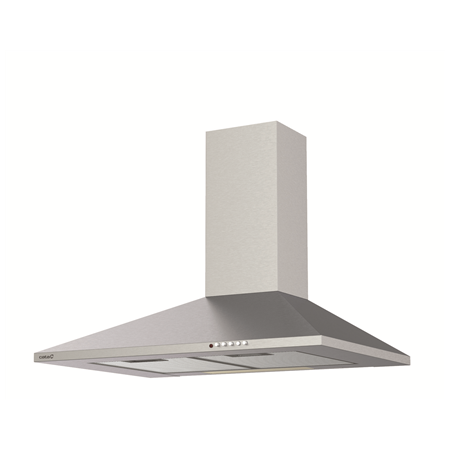 CATA Hood | VK 6000 X | Wall mounted | Energy efficiency class A | Width 60 cm | 395 m³/h | Mechanical control | LED | Inox