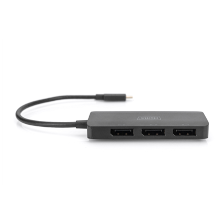 Digitus | 3-Port MST Video Hub (USB-C-3x DisplayPort) | DS-45334