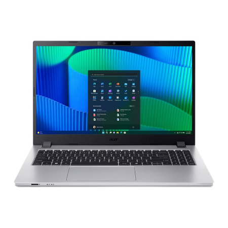 Acer TravelMate TMP215-55-TCO-59KD QHD IPS i5-120U/16GB/SSD 512GB/Intel Iris Xe Graphics/Win11Pro/ENG kbd/FP/Silver/3Y Warranty