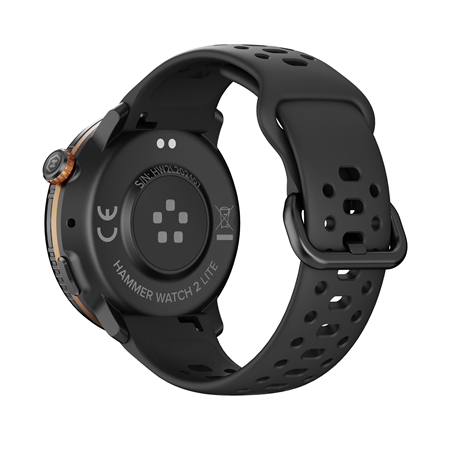 Hammer Watch 2 Lite | Smart watch | AMOLED | 1.43" | Waterproof | Black