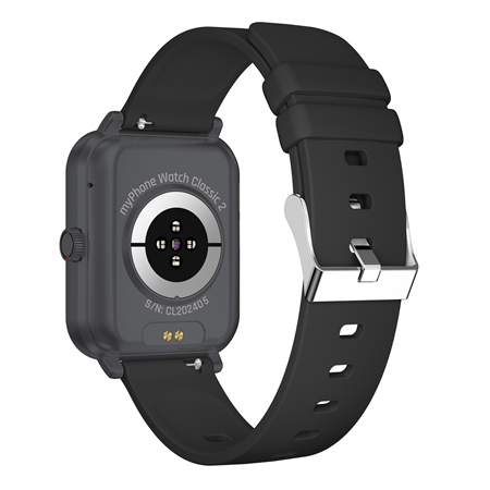 myPhone Watch Classic 2 | Smart watch | TFT | 1.85" | Waterproof | Black