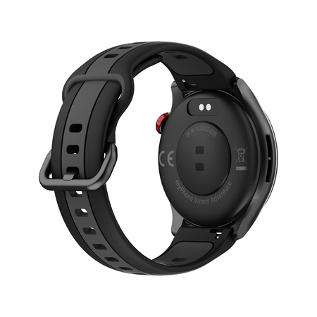 myPhone Watch Adventure | Smart watch | GPS (satellite) | AMOLED | 1.43" | Waterproof | Black