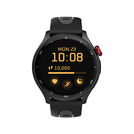 myPhone Watch Adventure | Smart watch | GPS (satellite) | AMOLED | 1.43" | Waterproof | Black