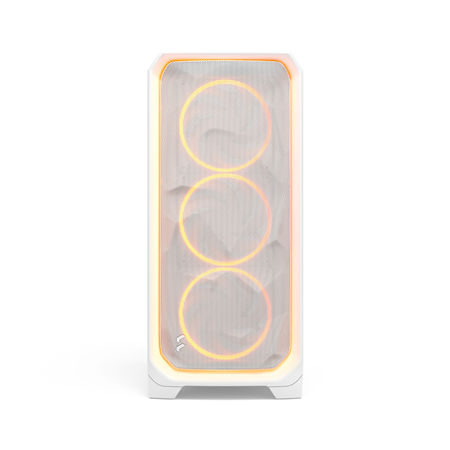 Fractal Design Meshify 3 | Ambience Pro RGB White TG Clear Tint | ATX | Power supply included No