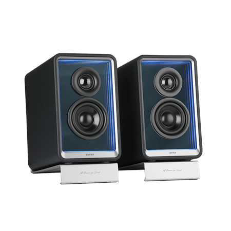 Edifier | Desktop Active Monitor with GaN Charger | QR65 | 70 W | Bluetooth | Black | ≥ 85 dB | Wireless connection