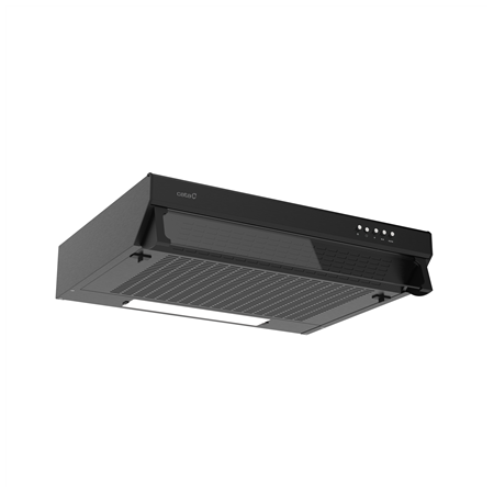 CATA Hood | FK SLIM 6000 BK | Conventional | Energy efficiency class B | Width 60 cm | 162 m³/h | Mechanical | LED | Black