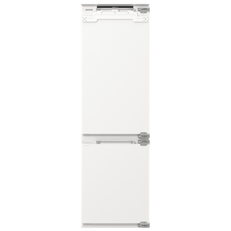 Gorenje Refrigerator | NRKI517E82WF | Energy efficiency class E | Built-in | Combi | Height 177.2 cm | No Frost system | Fridge