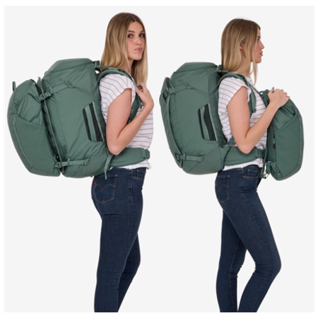 Thule Landmark, 60 L | Women's travel pack | Hazy Green