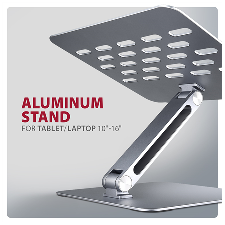 AXAGON | Notebooks and tablets stand STND-LQ | Adjustable Height, Tilt | 10-16 "